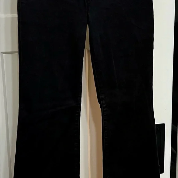 Joes jeans black  stretch wide flare high waist - Picture 2 of 5